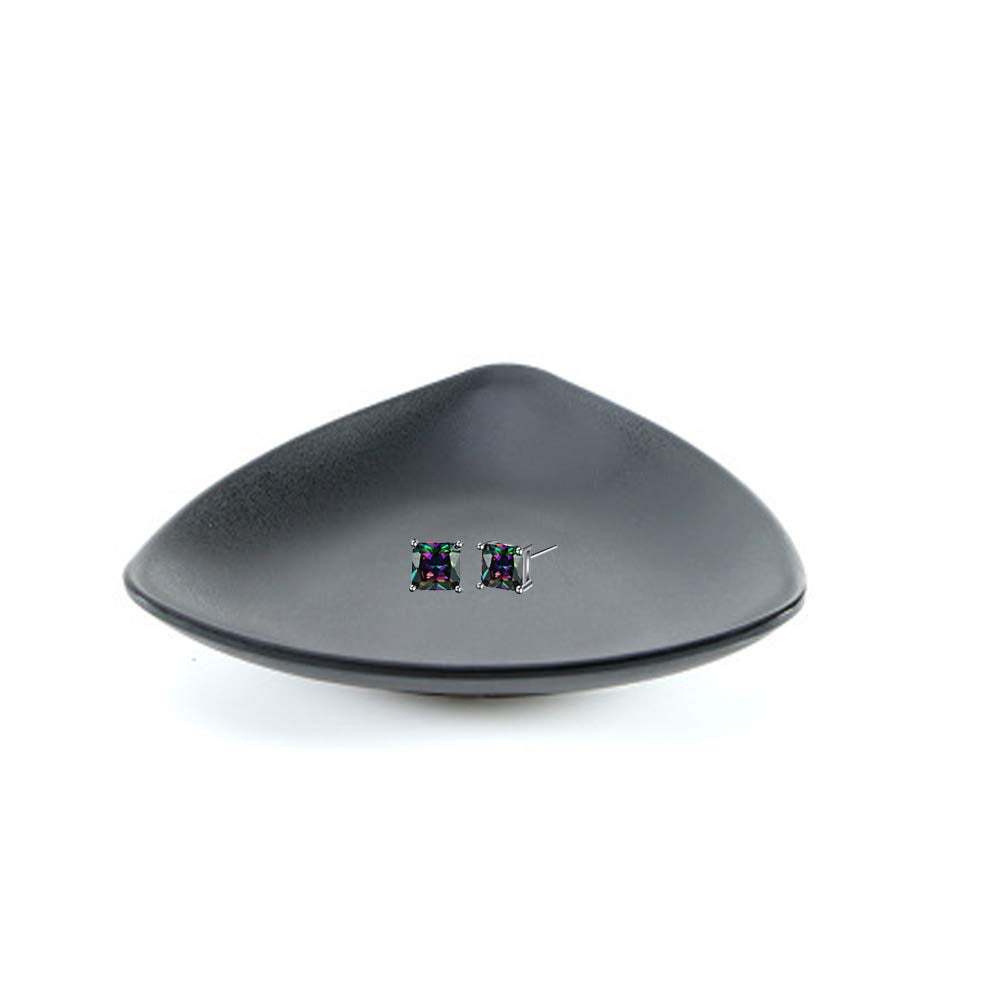 Binoster Black ring jewellery tray organiser tray, dresser decor key flat jewellery bowl decorative oval dish