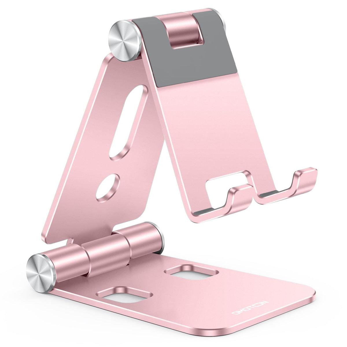 OMOTON Foldable Cell Phone Stand, C4 Portable Aluminum Phone Holder