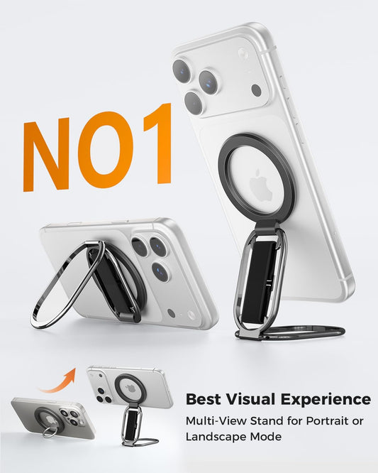 SUPERONE for MagSafe Phone Grip Kickstand, Magnetic Phone Ring Holder