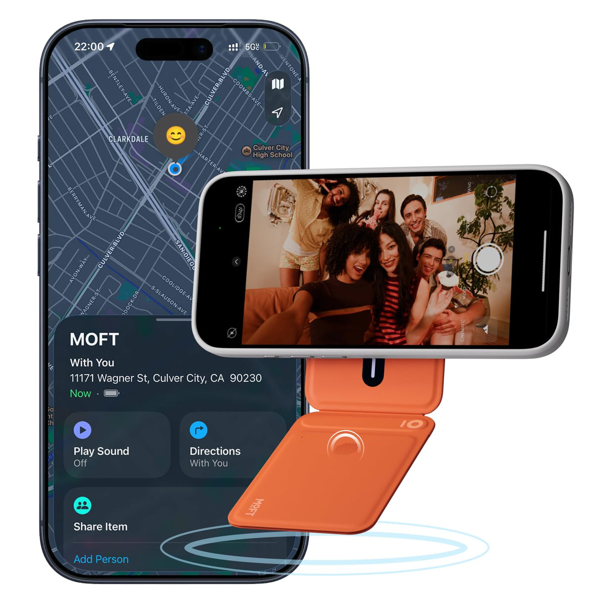 MOFT Phone Tripod Stand, Portable Selfie Stick for iPhone, Mulit-Angle