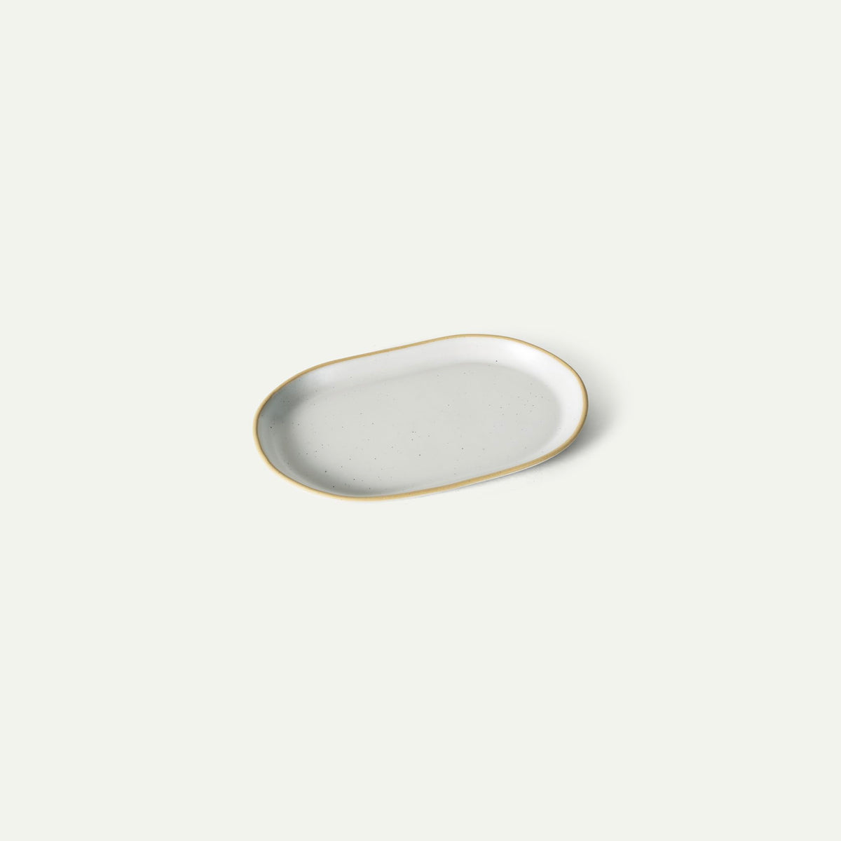Mora Small Ceramic Decorative Tray – Rectangle 6.4 Inch Dish for Jewelry, Perfume, Makeup, Accessories, Candle, in the Bathroom Vanity, Bedside, or Kitchen Counter – Cute Organizer – White