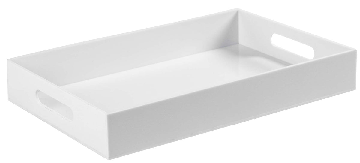 Sooyee Acrylic Serving Tray with Handles,Green Valley