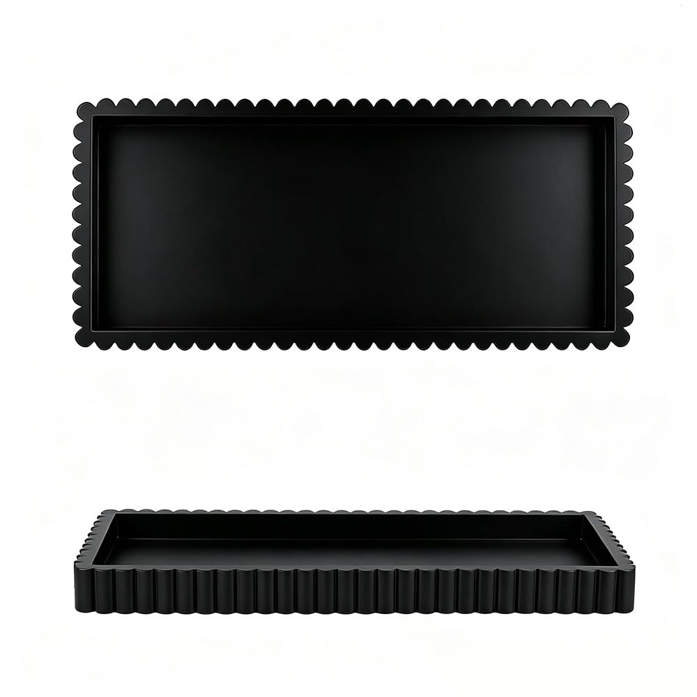 Nevado Silicone Rectangle Vanity Tray Small Decorative Tray (Beige)