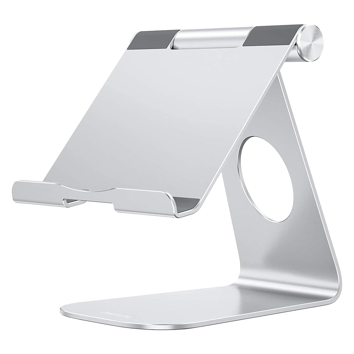 OMOTON T1 Adjustable Tablet Stand for Desk, Aluminum Holder for iPad Gold