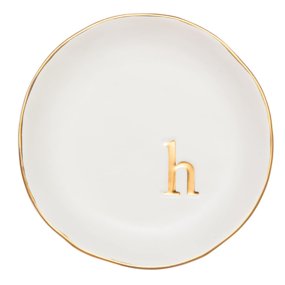 COLLECTIVE HOME Ceramic Jewelry Tray, Trinket Dish, Gifts for Women (M)