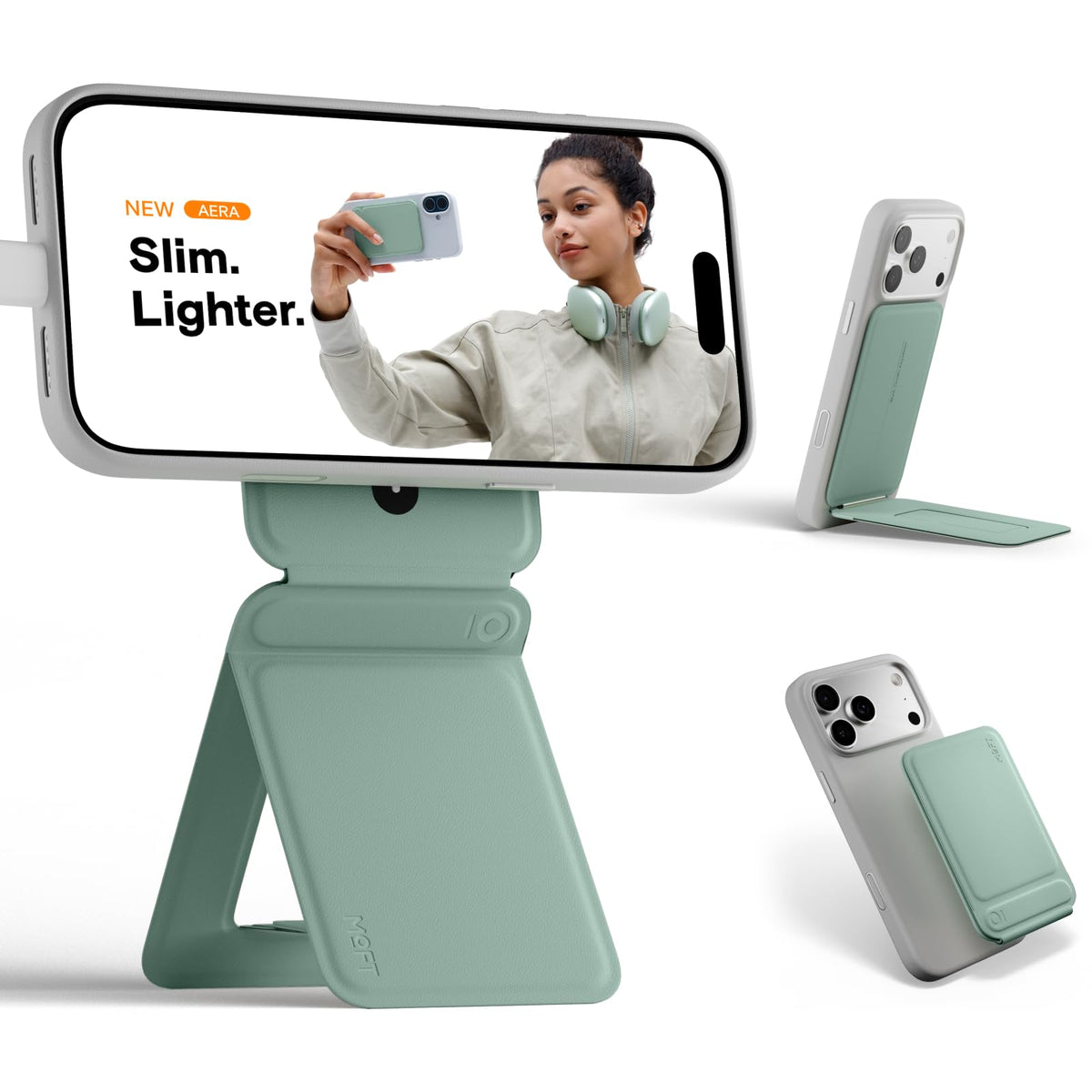 MOFT Phone Tripod Stand, Portable Selfie Stick for iPhone, Mulit-Angle