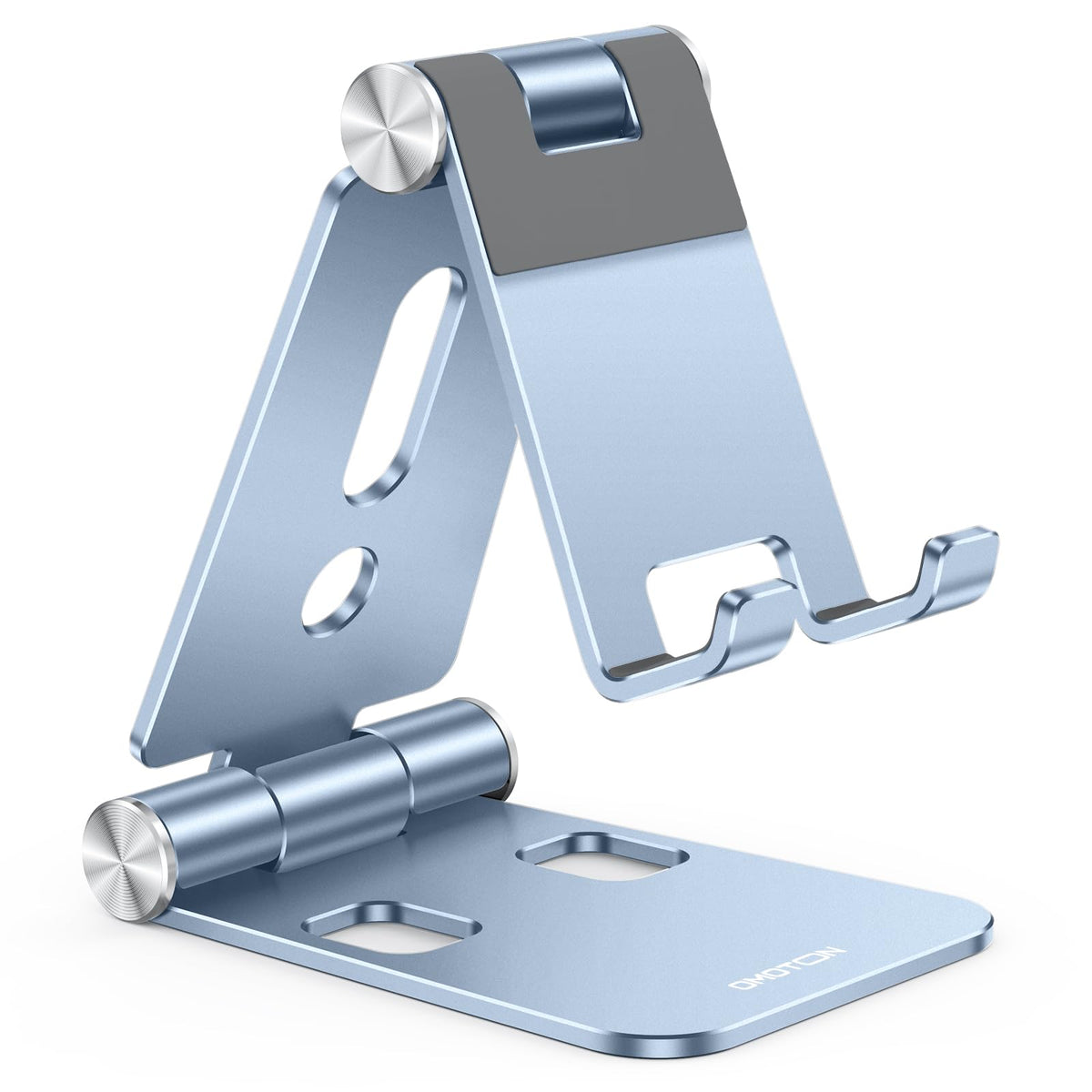 OMOTON Foldable Cell Phone Stand, C4 Portable Aluminum Phone Holder