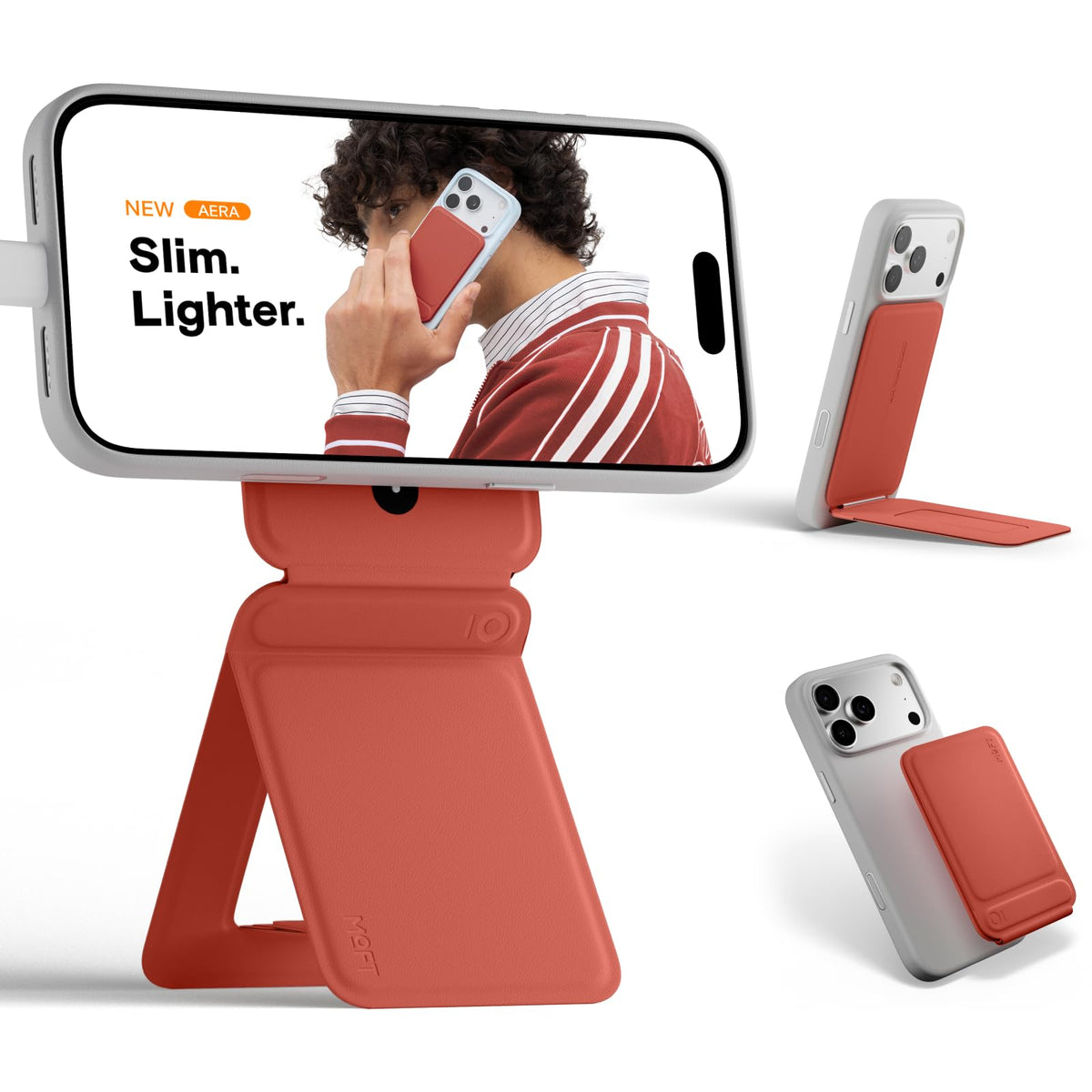 MOFT Phone Tripod Stand, Portable Selfie Stick for iPhone, Mulit-Angle