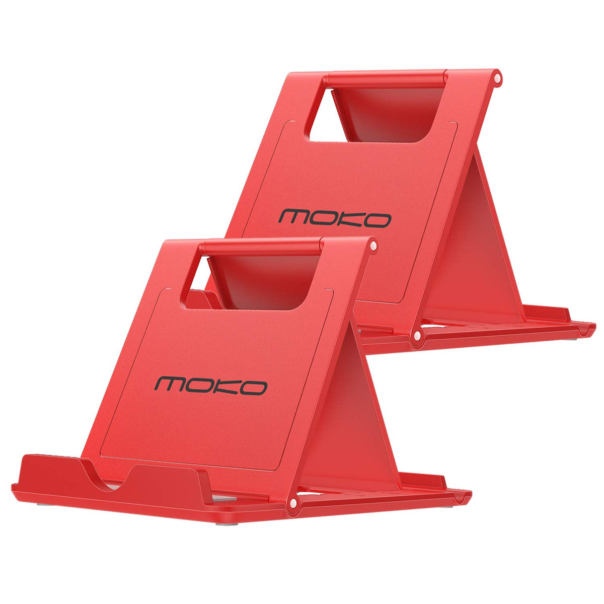 Moko 2 Pack Cell Phone Stand for Desk, Tablet Stand for 4"-11" Devices