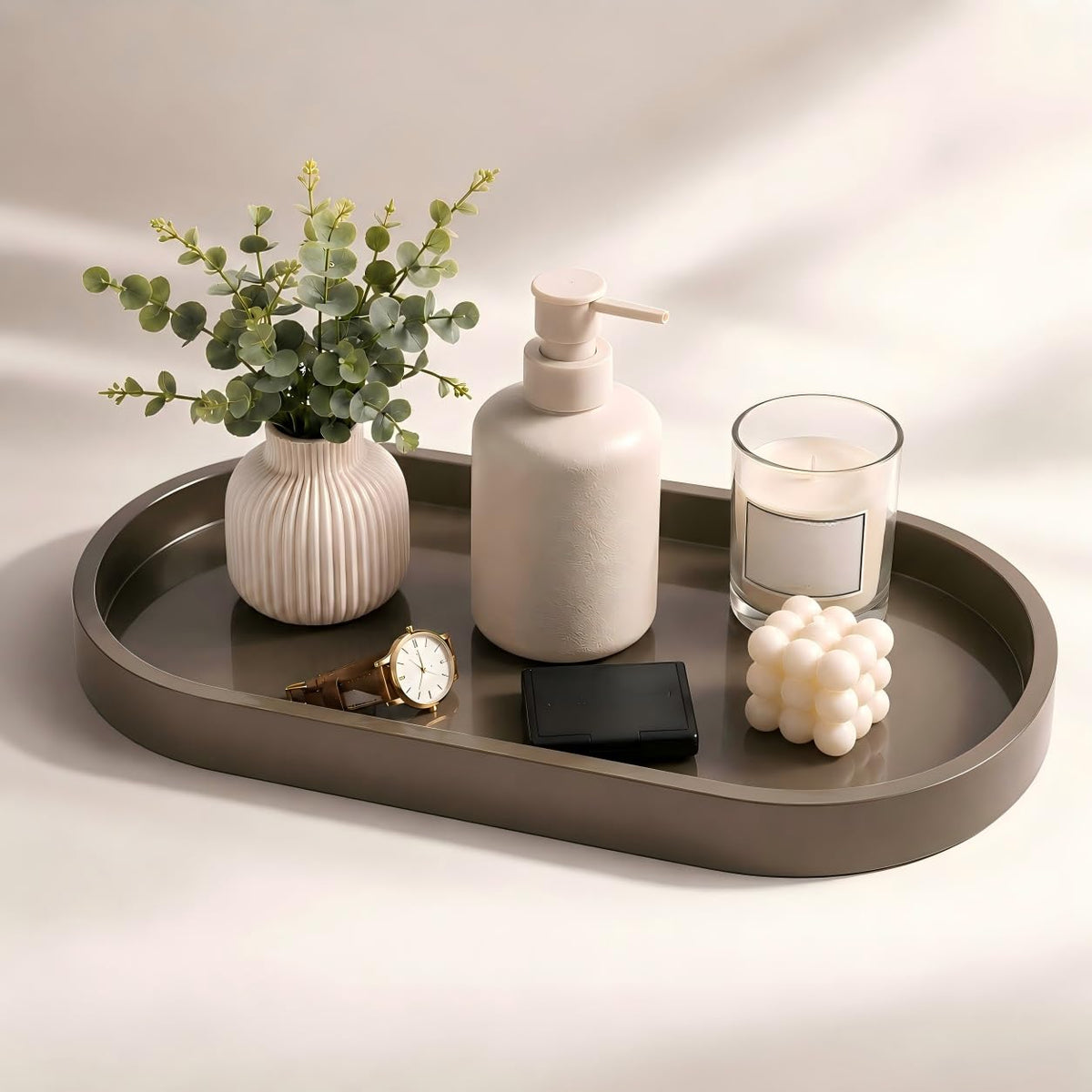 Bathroom Tray,Vanity Tray,Perfume Tray for Makeup,Perfume,Trinket