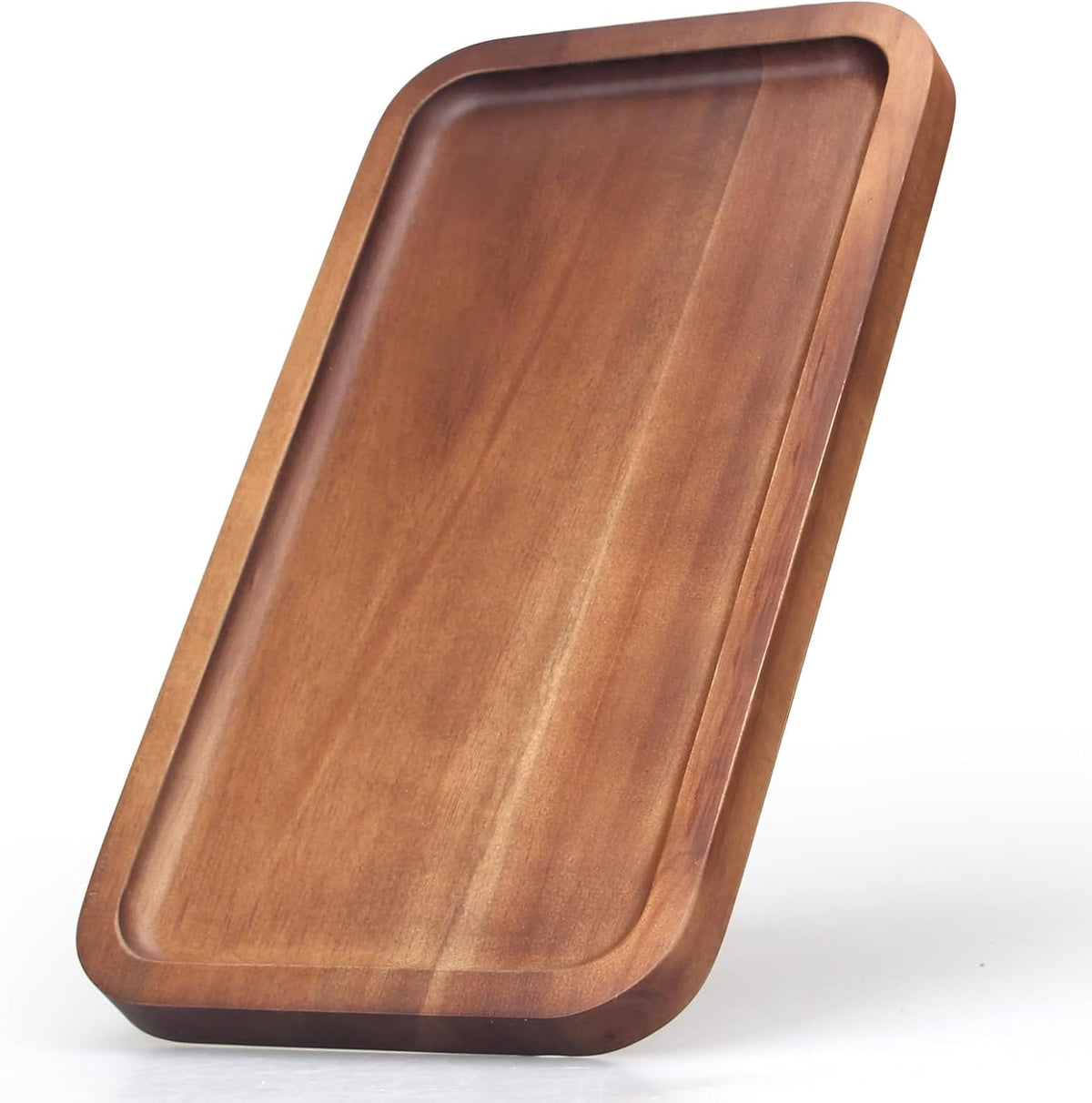 Acacia Wood Serving Tray Decor Small Cheese Charcuterie Boards Wooden Plate