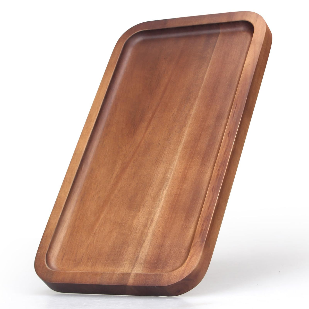 Acacia Wood Serving Tray Decor Small Cheese Charcuterie Boards Wooden Plate