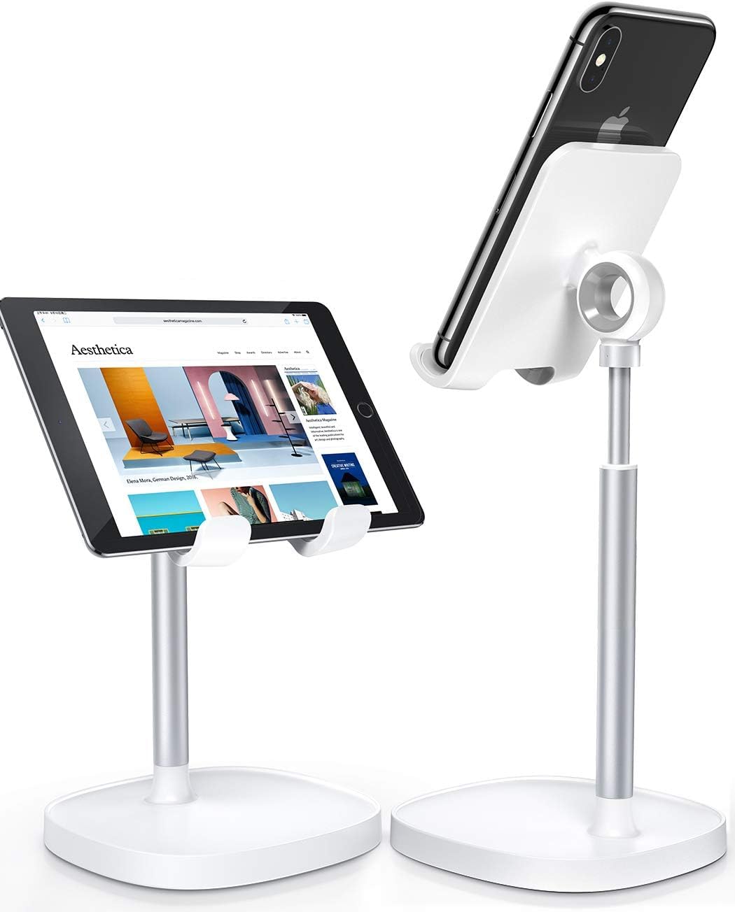 LISEN Cell Phone Stand Phone Holder for Desk, Office Decor Gadgets for Men