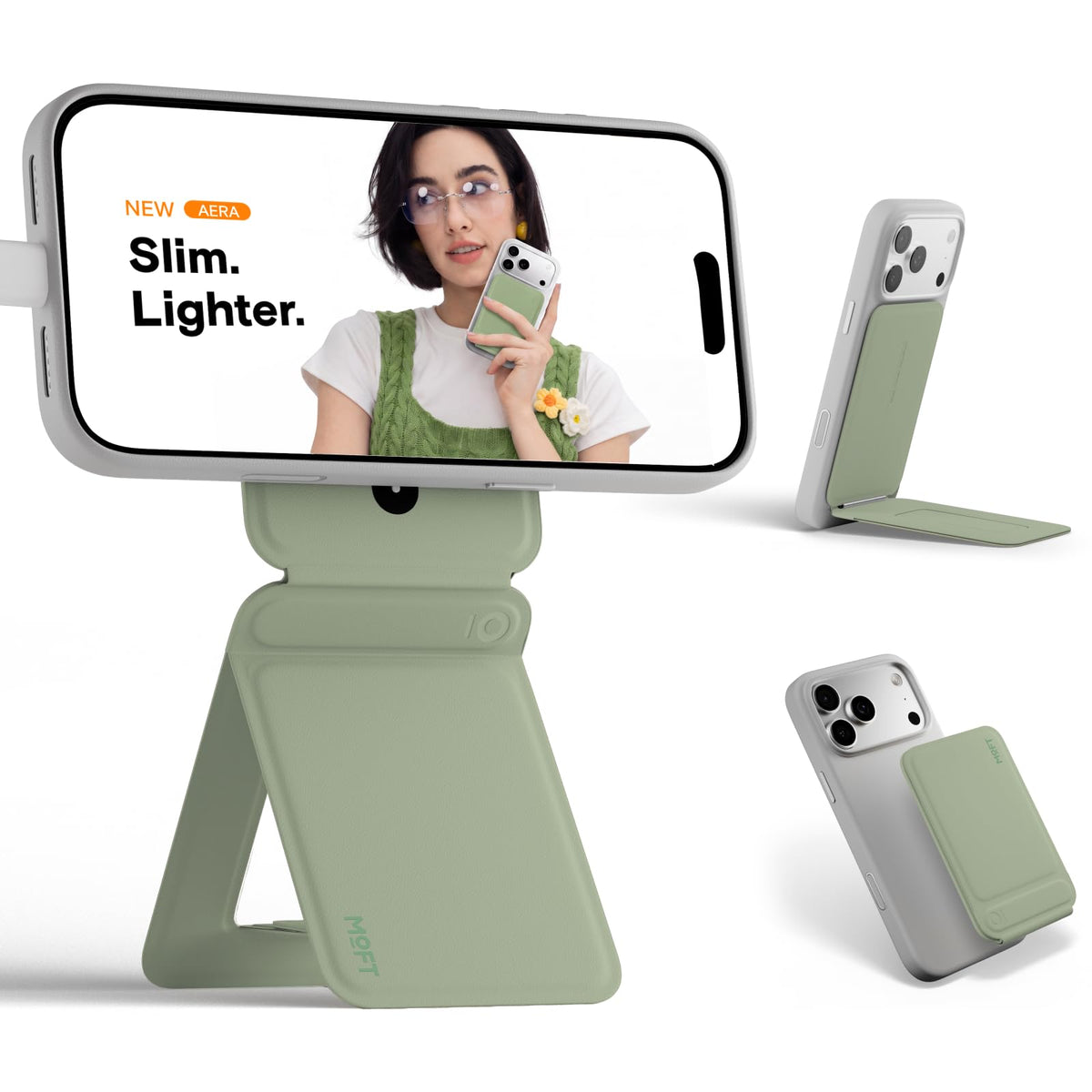 MOFT Phone Tripod Stand, Portable Selfie Stick for iPhone, Mulit-Angle