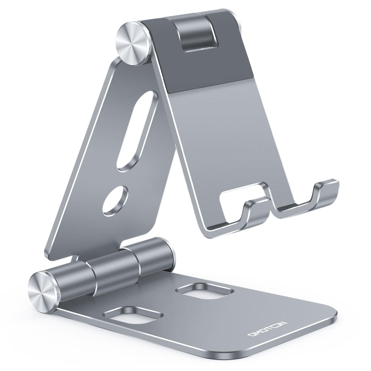 OMOTON Foldable Cell Phone Stand, C4 Portable Aluminum Phone Holder