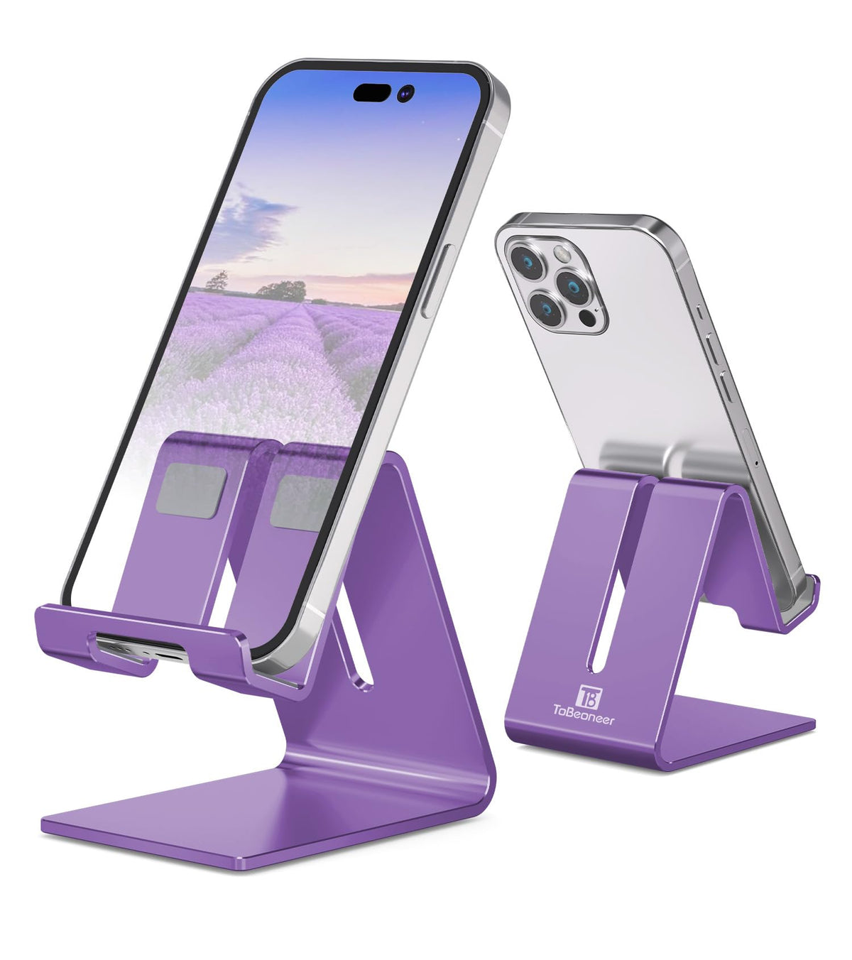 Aluminum Phone Stand for iPhone Series, Samsung, Rose Gold