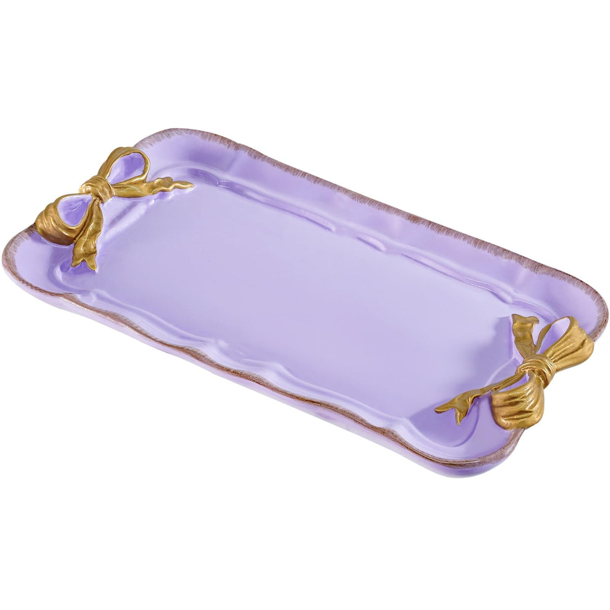 Warmtree Bow Jewelry Tray, Coquette Trinket Dish, Vanity Decor