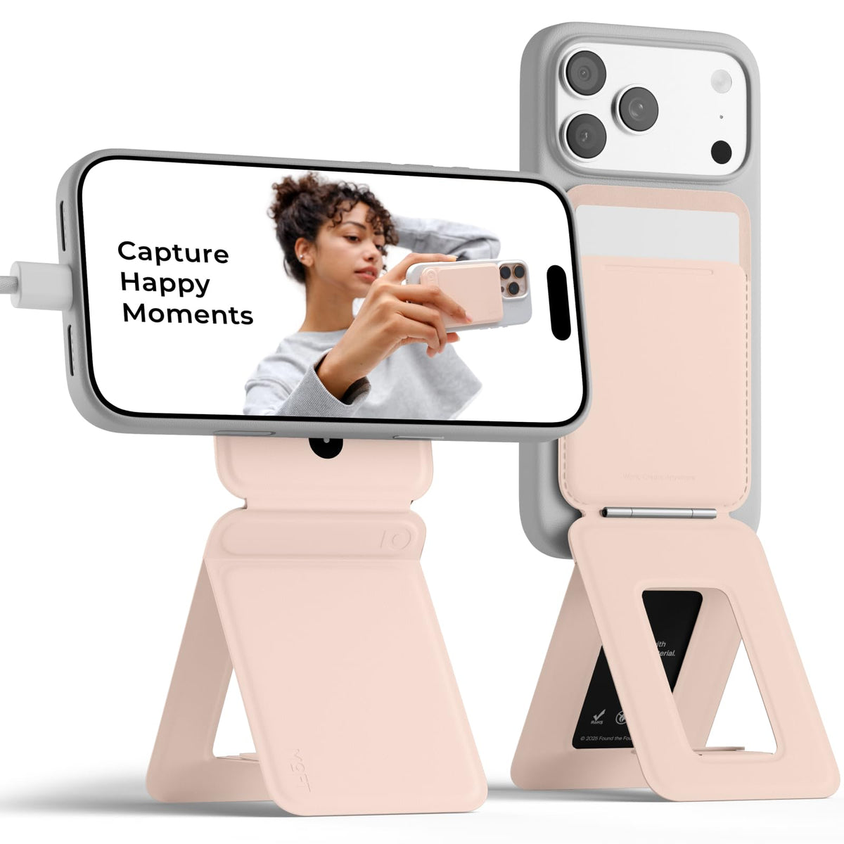 MOFT Phone Tripod Stand, Portable Selfie Stick for iPhone, Mulit-Angle