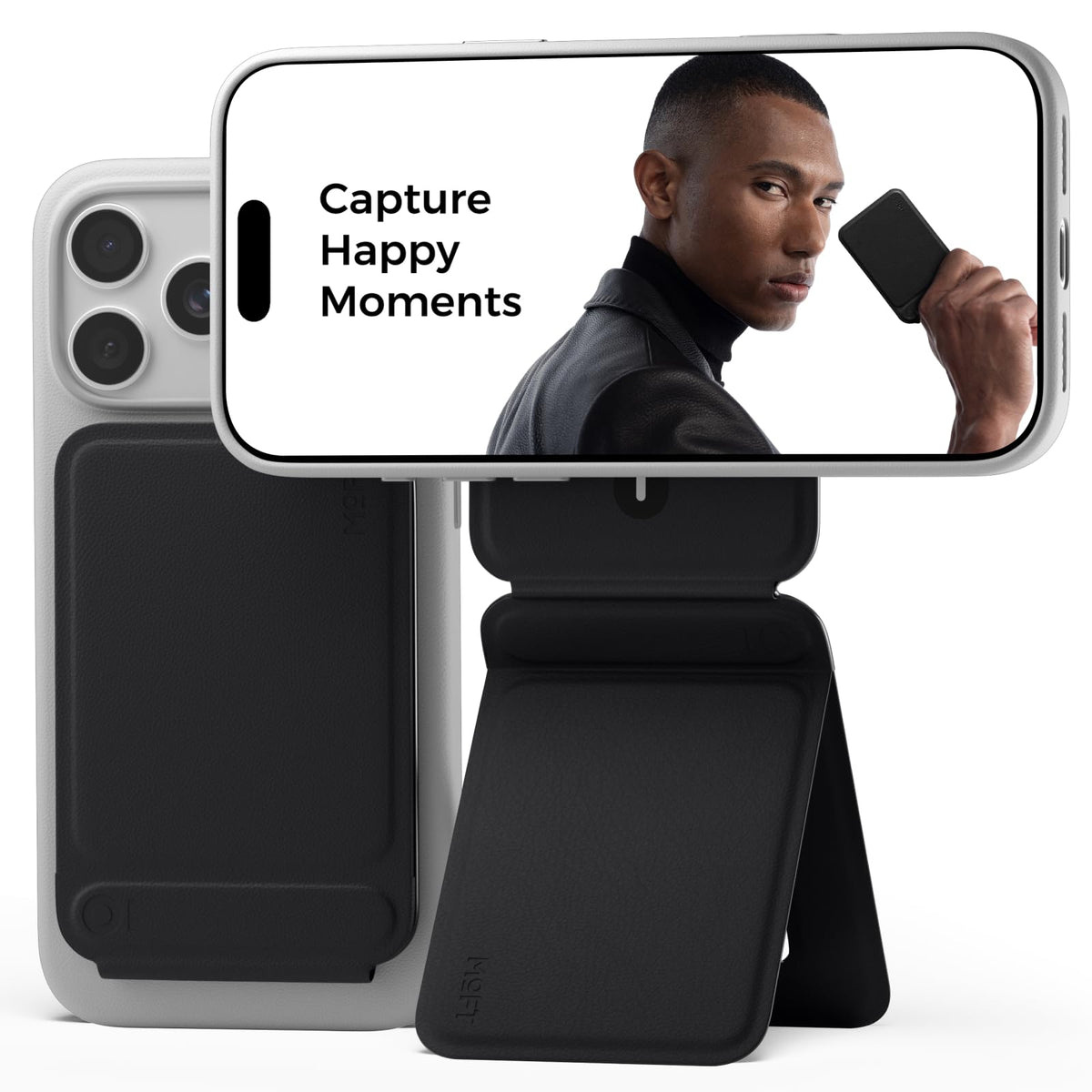 MOFT Phone Tripod Stand, Portable Selfie Stick for iPhone, Mulit-Angle
