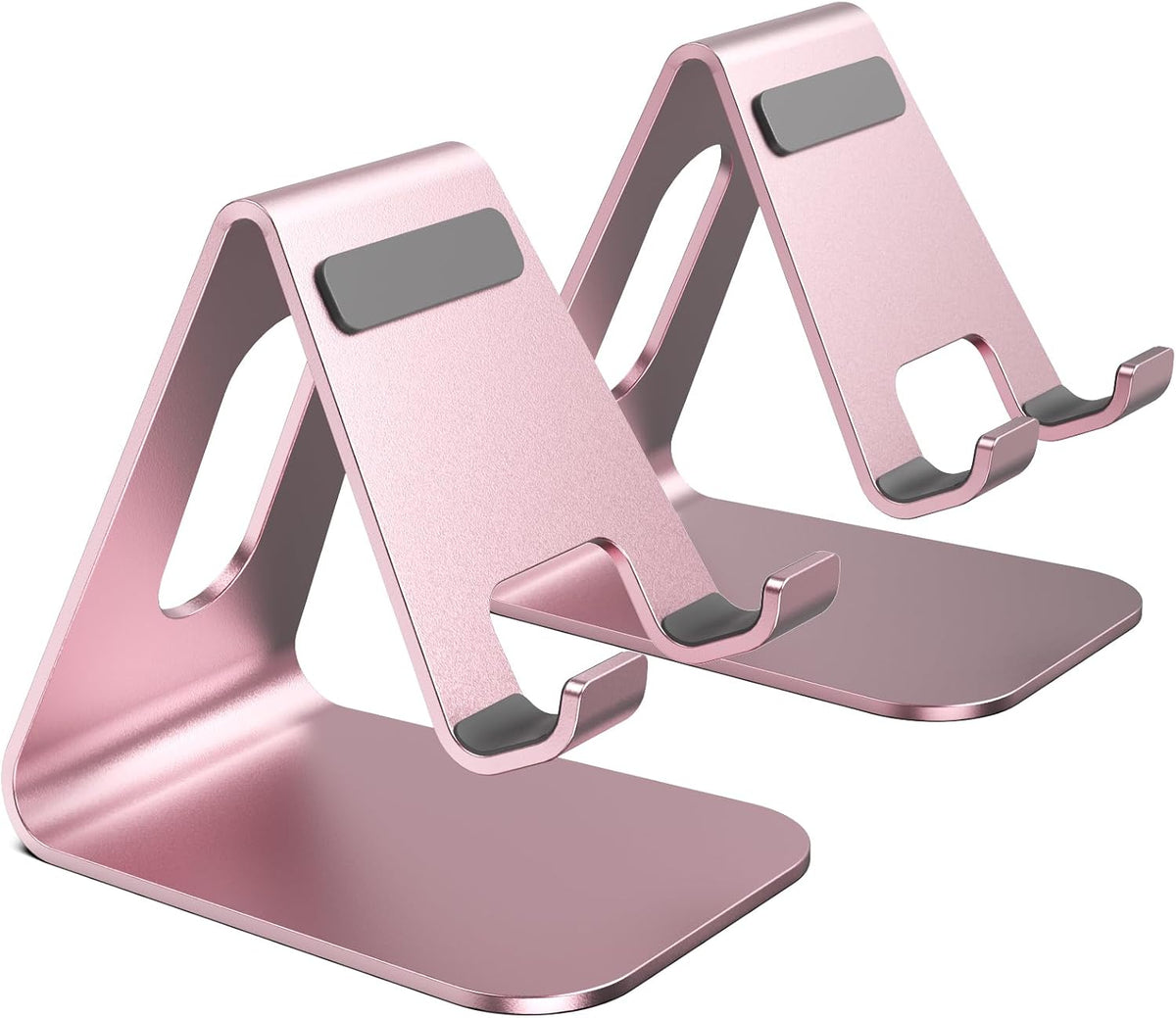 2Pack Phone Stand, Simple Cellphone Holder for Desk, Desk Phone Stand,Pink