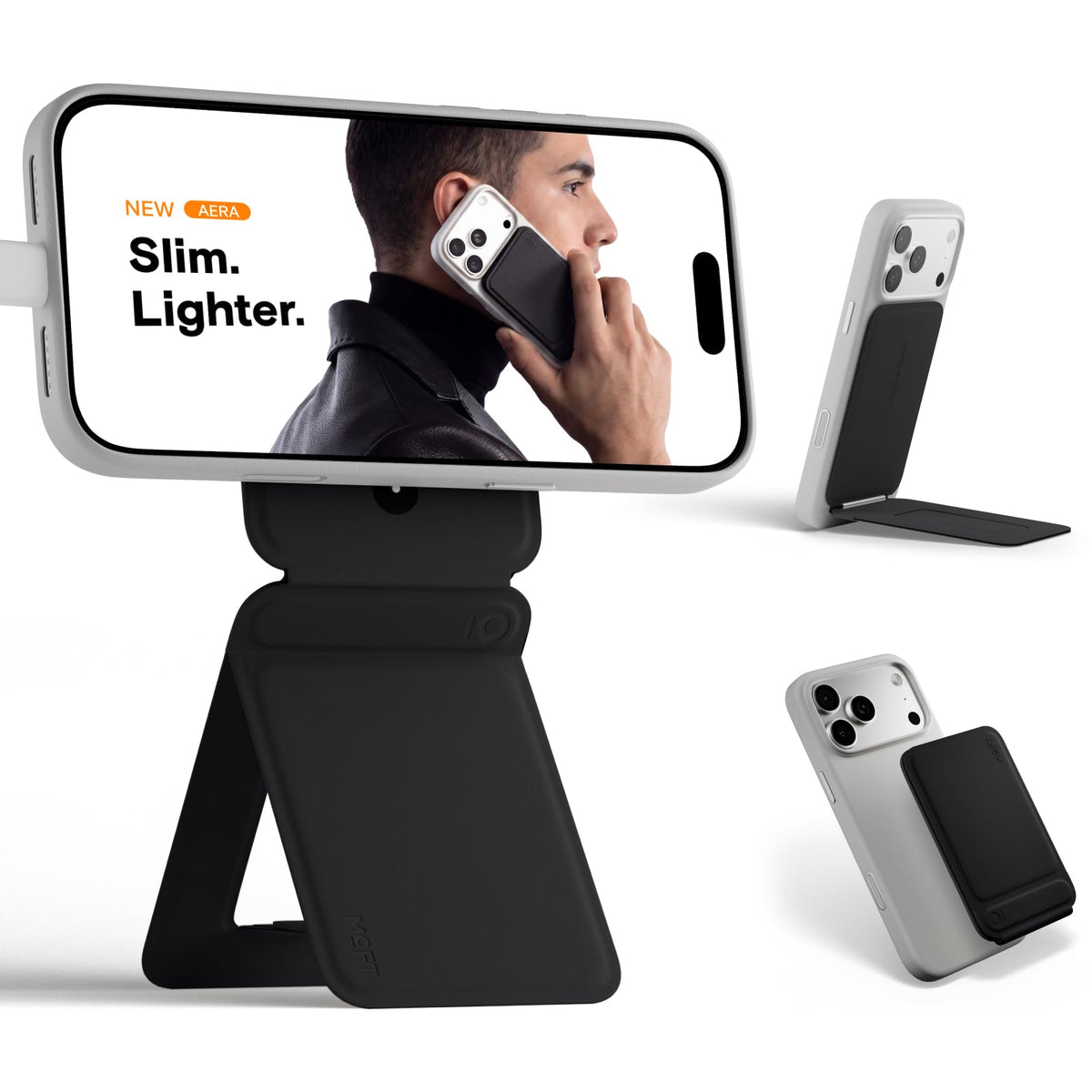 MOFT Phone Tripod Stand, Portable Selfie Stick for iPhone, Mulit-Angle