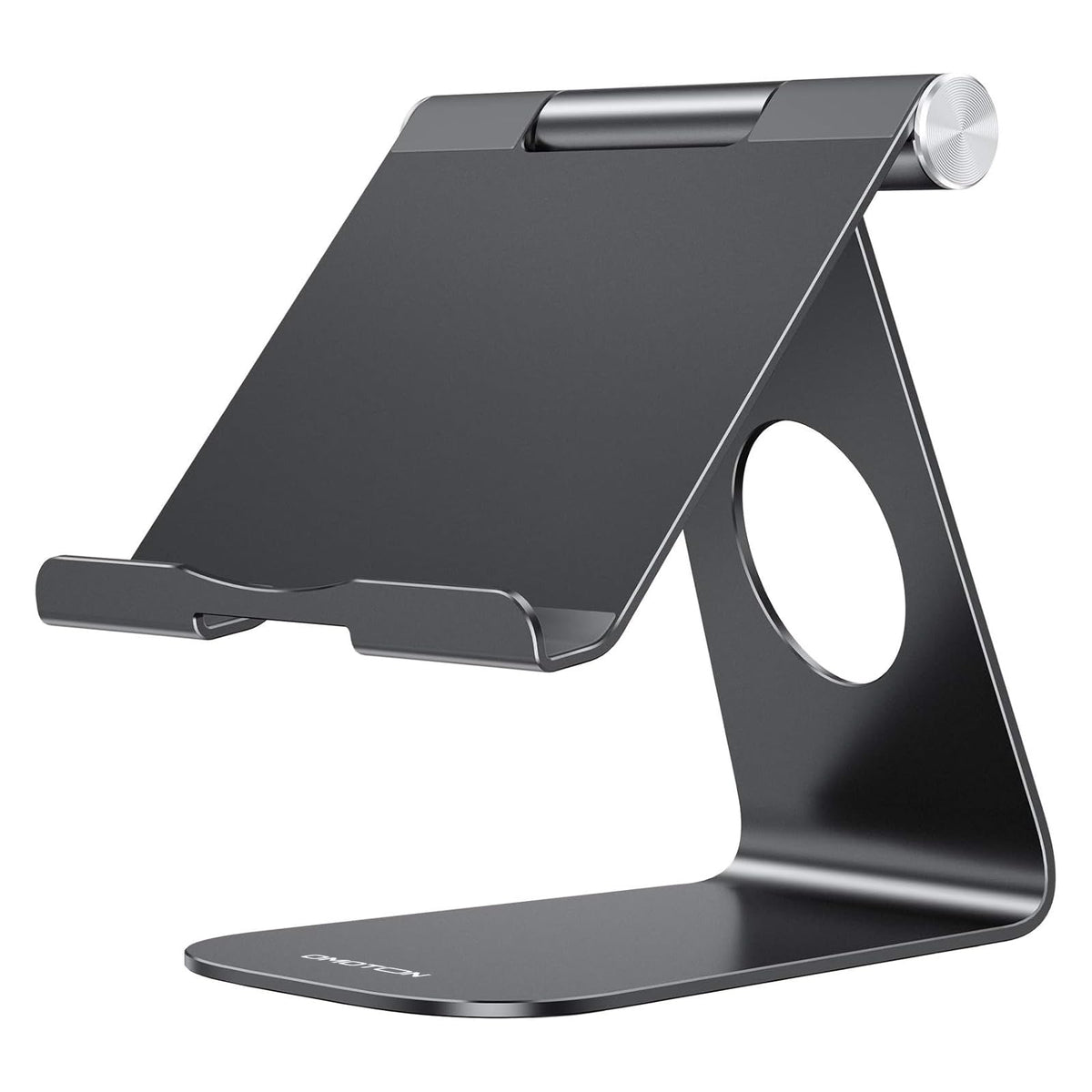 OMOTON T1 Adjustable Tablet Stand for Desk, Aluminum Holder for iPad Gold
