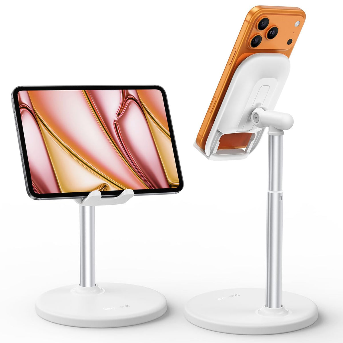 Lamicall Cell Phone Stand for Desk - [Height Angle] Adjustable Phone Holder