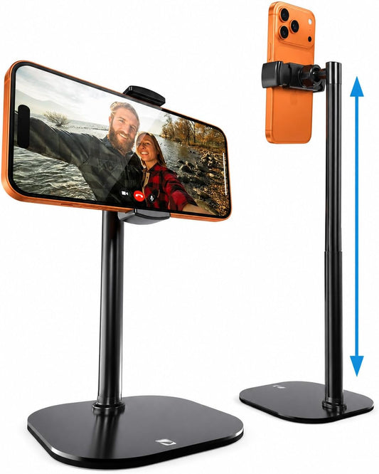 COOPER ChatStand Sturdy Cell Phone Holder, iPhone Stand for Desk, Recording