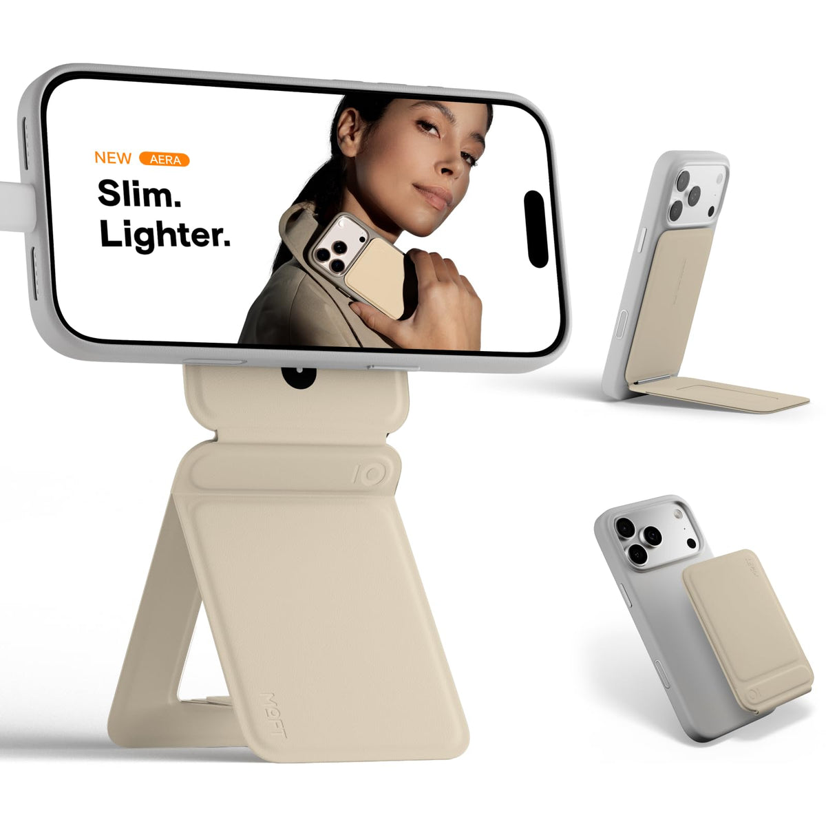 MOFT Phone Tripod Stand, Portable Selfie Stick for iPhone, Mulit-Angle