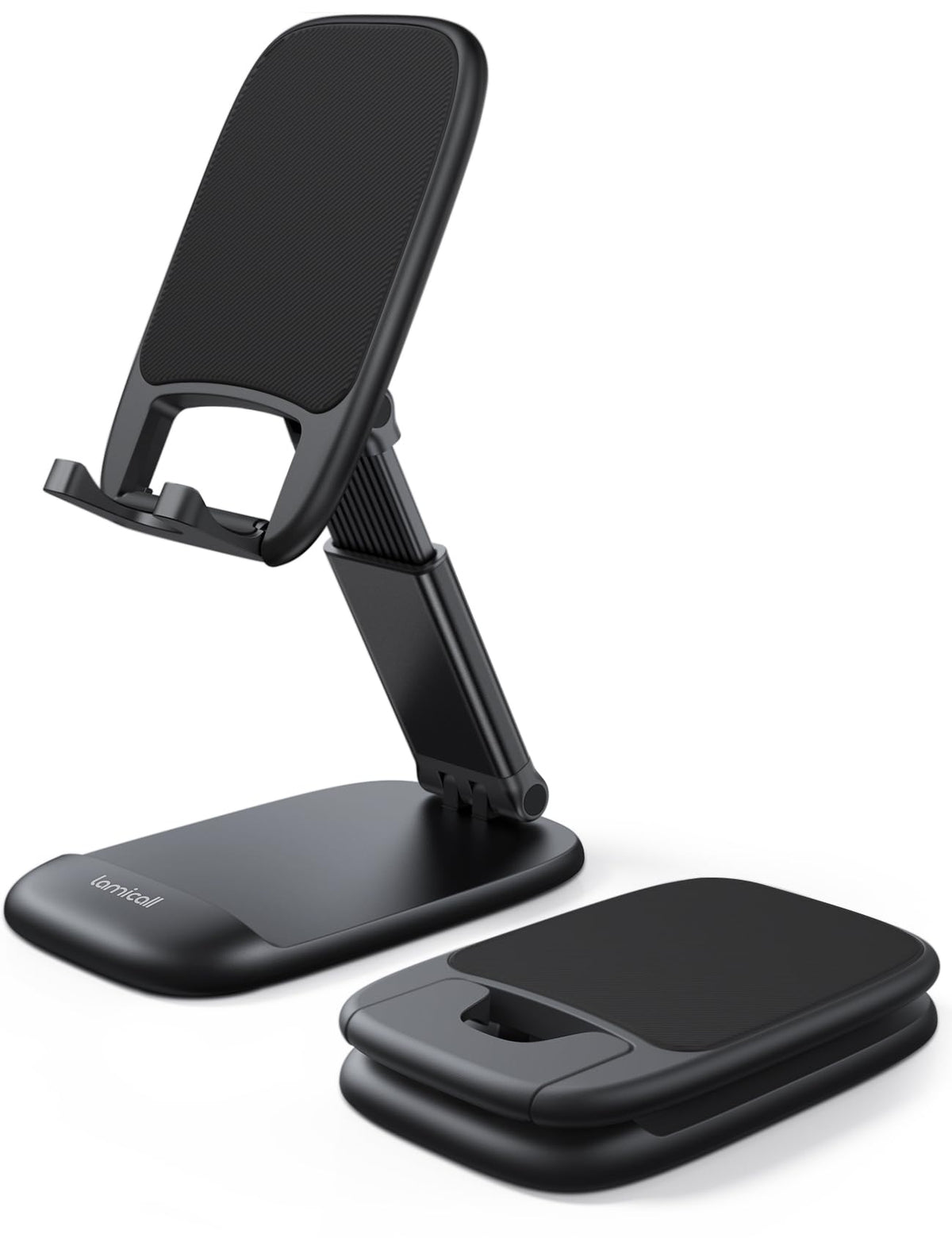 Lamicall Cell Phone Stand for Desk, Height Angle Adjustable Phone Holder
