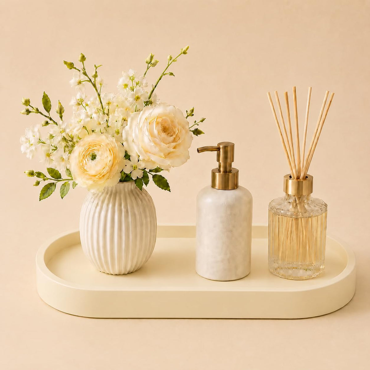 Bathroom Tray,Vanity Tray,Perfume Tray for Makeup,Perfume,Trinket