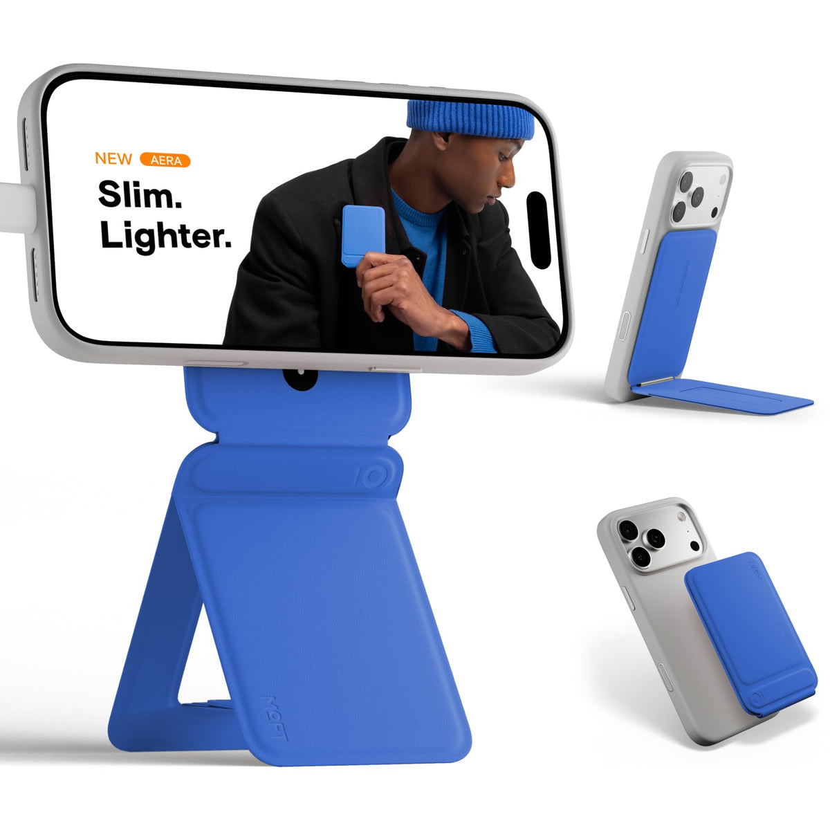 MOFT Phone Tripod Stand, Portable Selfie Stick for iPhone, Mulit-Angle