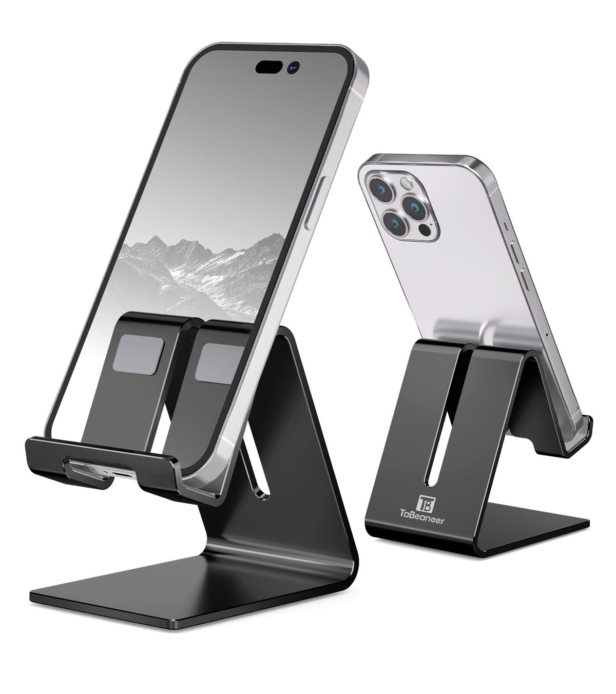Aluminum Phone Stand for iPhone Series, Samsung, Rose Gold