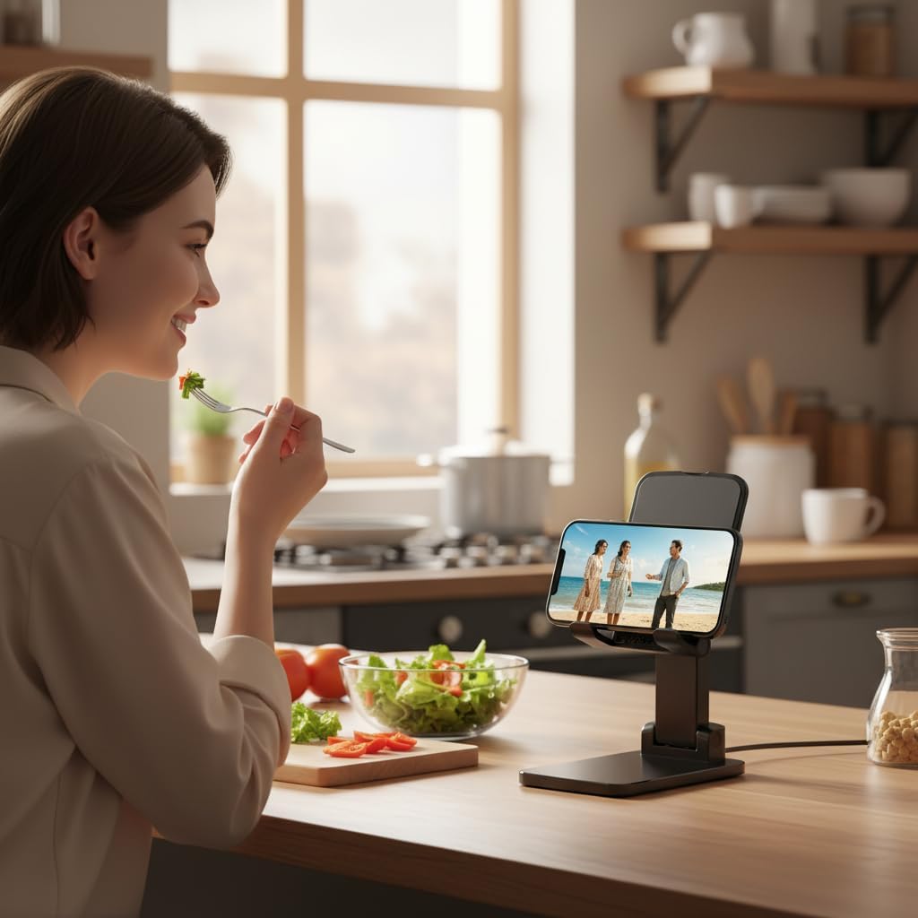 Adjustable Phone Stand for Desk