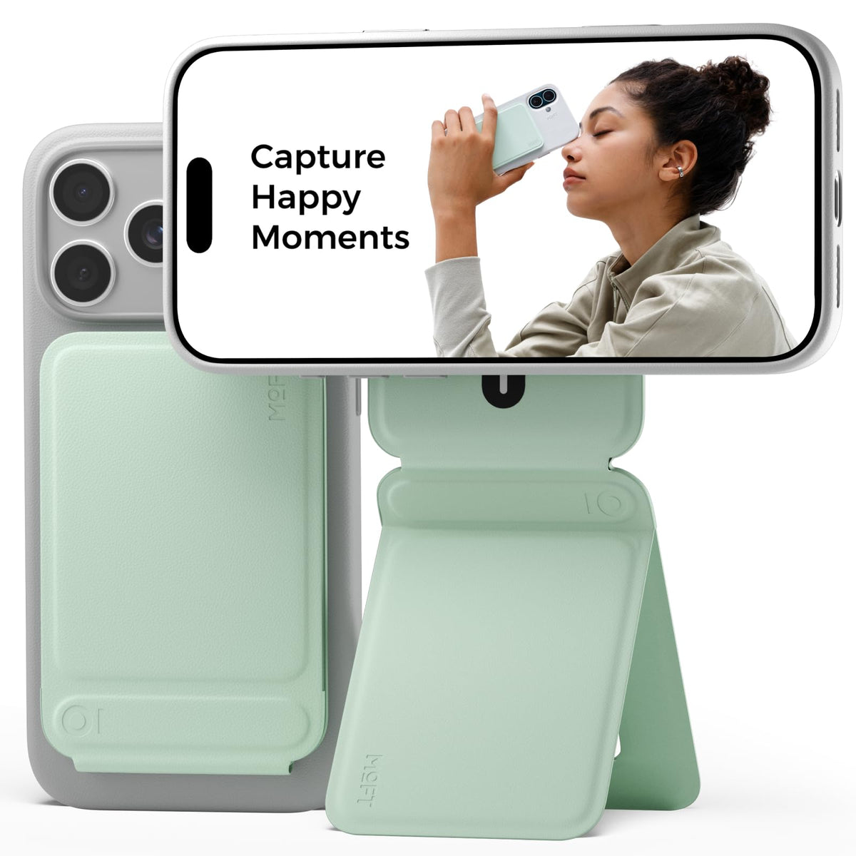 MOFT Phone Tripod Stand, Portable Selfie Stick for iPhone, Mulit-Angle