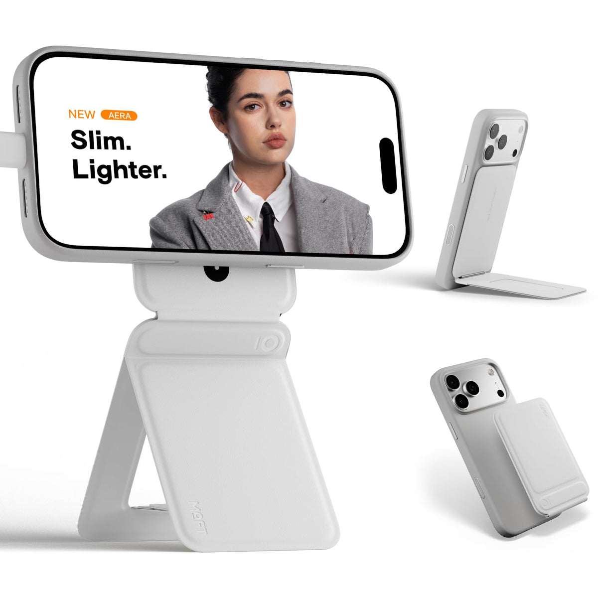 MOFT Phone Tripod Stand, Portable Selfie Stick for iPhone, Mulit-Angle