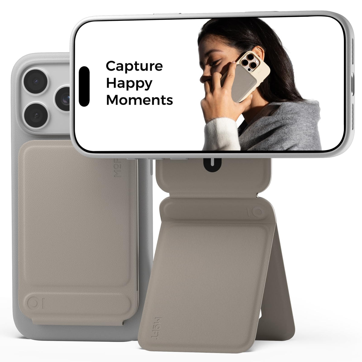 MOFT Phone Tripod Stand, Portable Selfie Stick for iPhone, Mulit-Angle