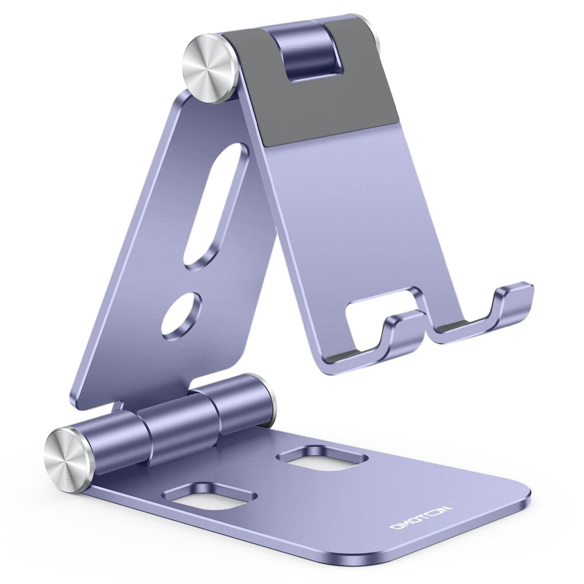 OMOTON Foldable Cell Phone Stand, C4 Portable Aluminum Phone Holder