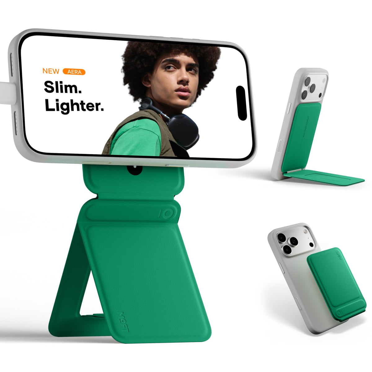MOFT Phone Tripod Stand, Portable Selfie Stick for iPhone, Mulit-Angle
