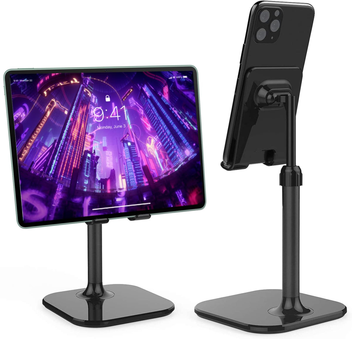 Doboli Cell Phone Stand, Valentine's Day Gifts for Teens Girls Boys Adults Women Men Mom Wife, Phone Stand for Desk, Phone Holder Stand Compatible with iPhone and All Mobile Phones Tablet, Pink