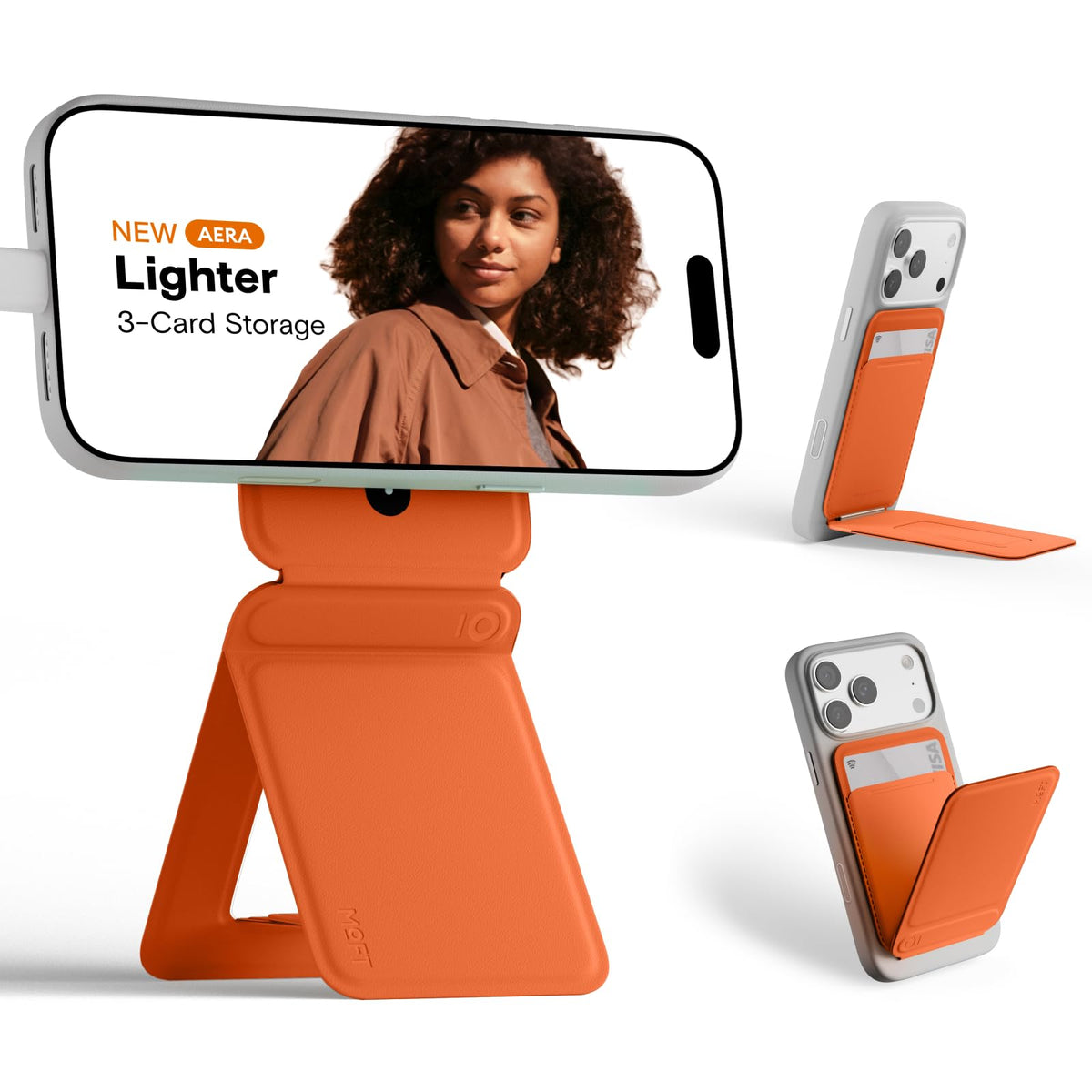 MOFT Phone Tripod Stand, Portable Selfie Stick for iPhone, Mulit-Angle