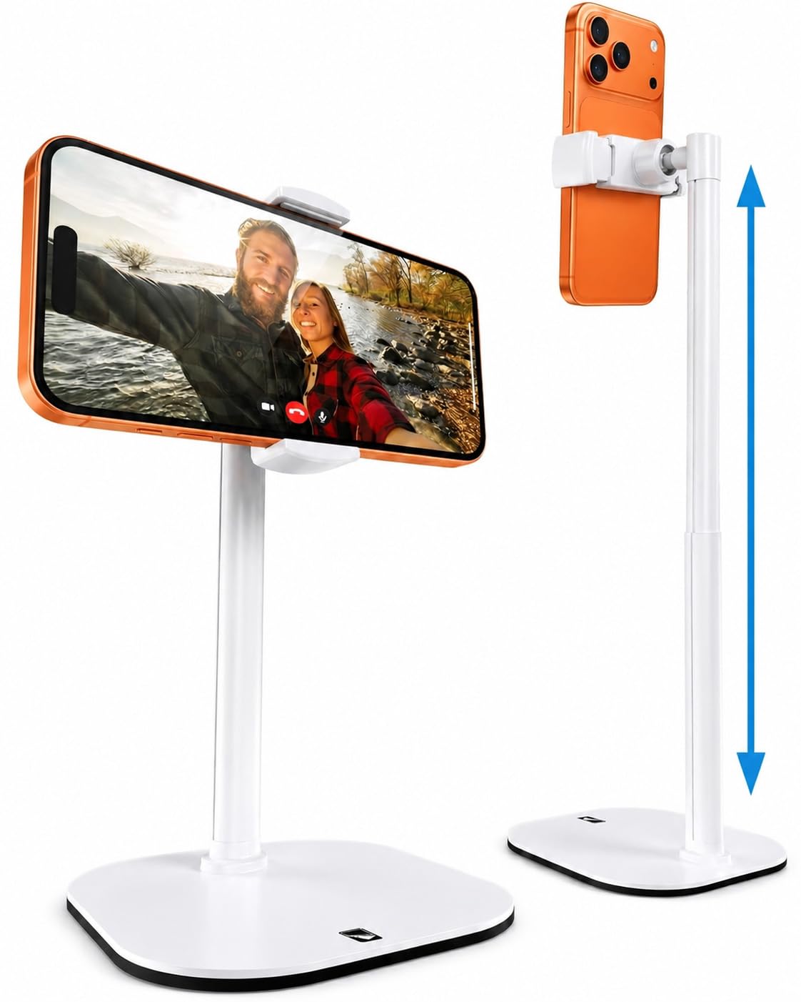 COOPER ChatStand Sturdy Cell Phone Holder, iPhone Stand for Desk, Recording