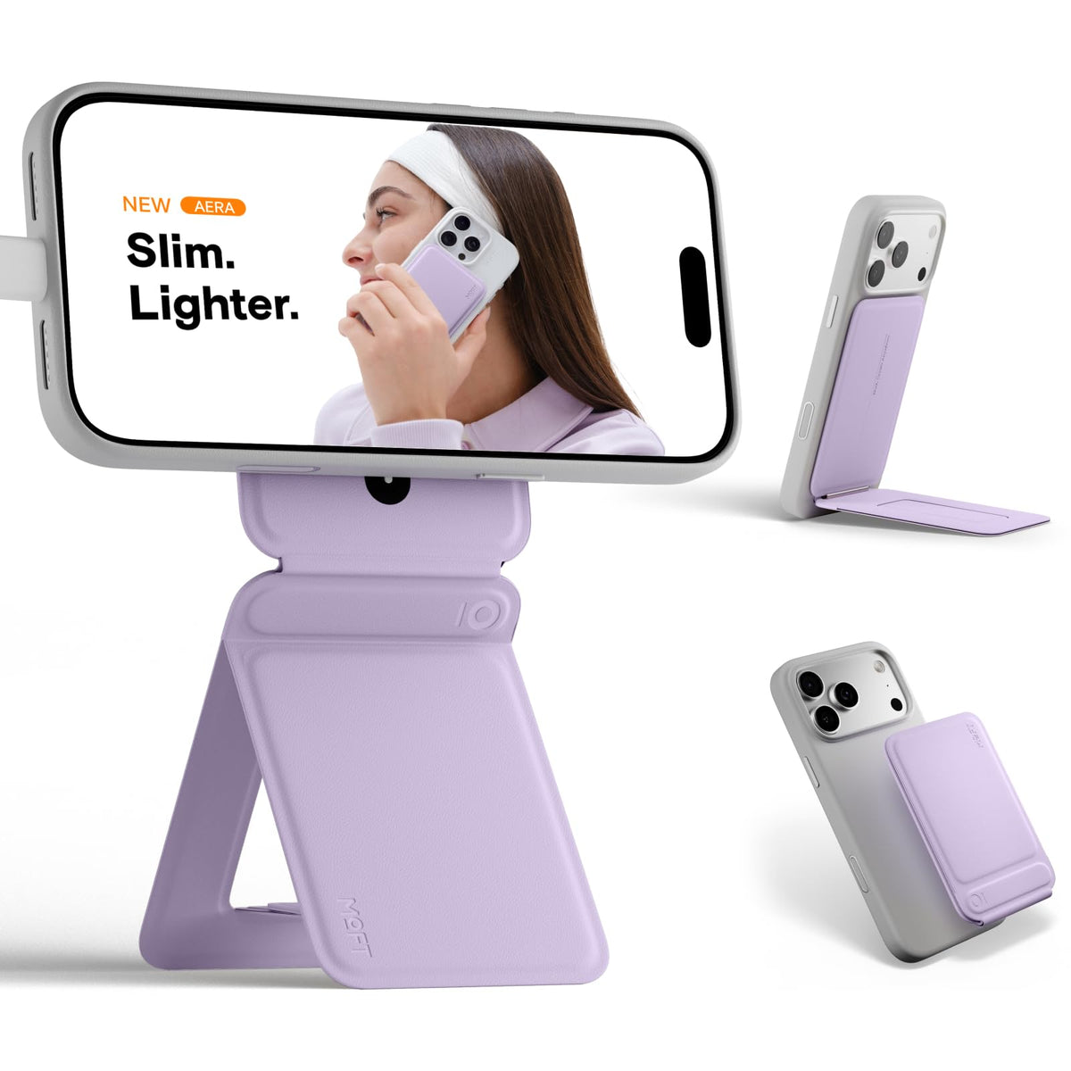 MOFT Phone Tripod Stand, Portable Selfie Stick for iPhone, Mulit-Angle