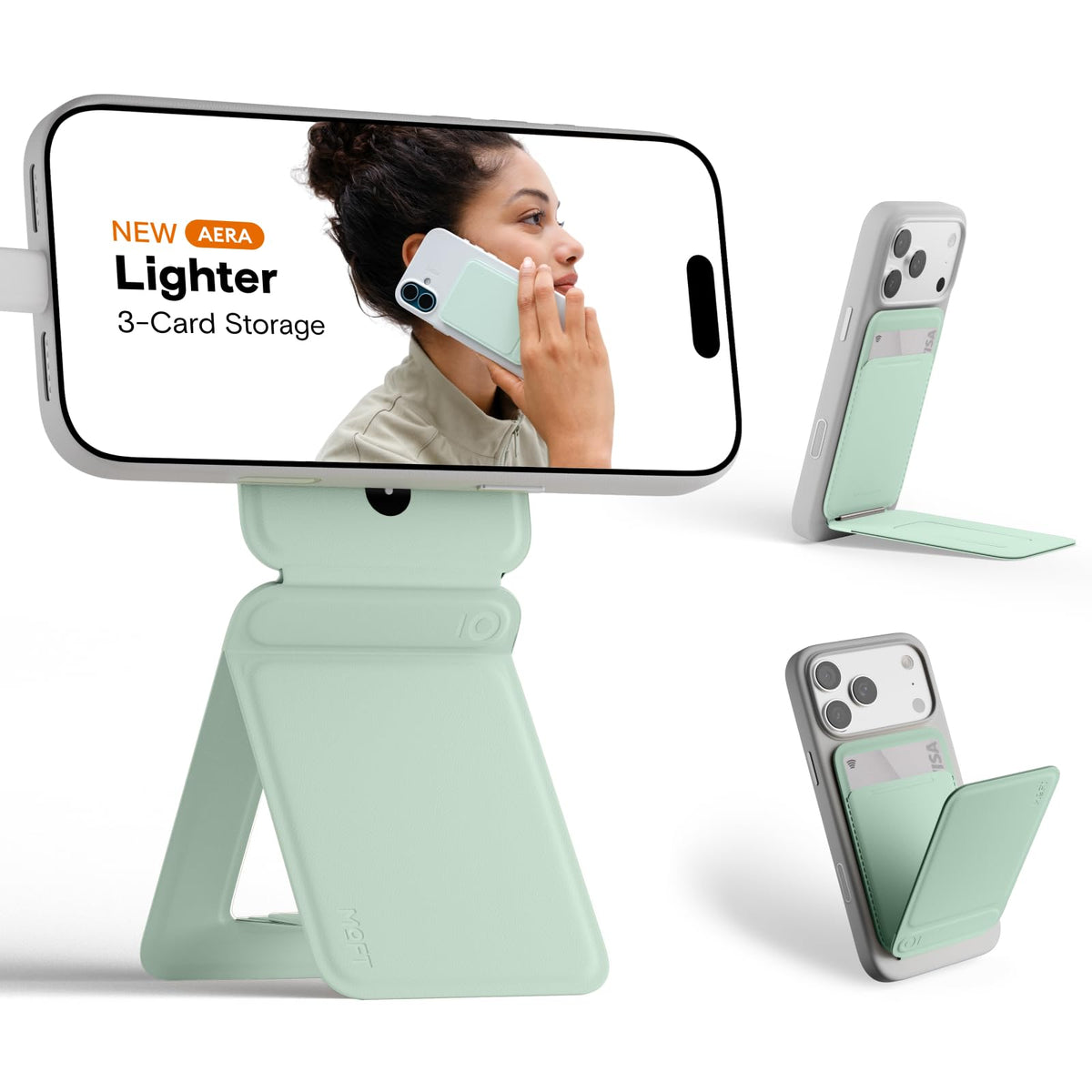 MOFT Phone Tripod Stand, Portable Selfie Stick for iPhone, Mulit-Angle