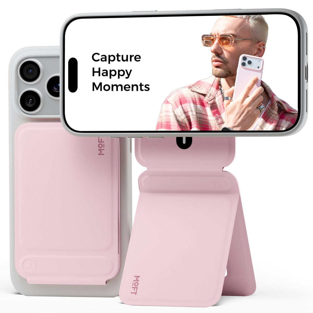 MOFT Phone Tripod Stand, Portable Selfie Stick for iPhone, Mulit-Angle