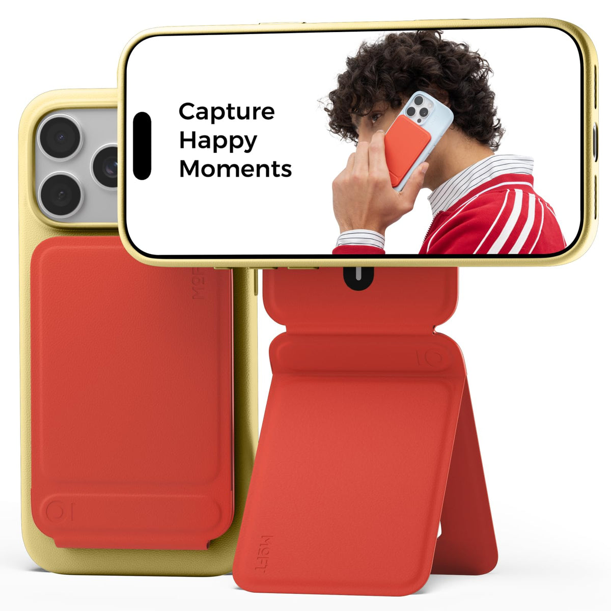 MOFT Phone Tripod Stand, Portable Selfie Stick for iPhone, Mulit-Angle