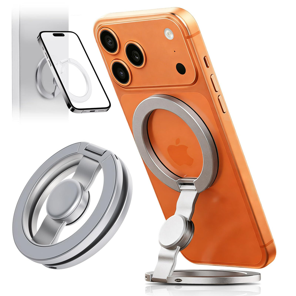 Magnetic Phone Holder for Magsafe,Magnetic Phone Grip for iPhone 12-17