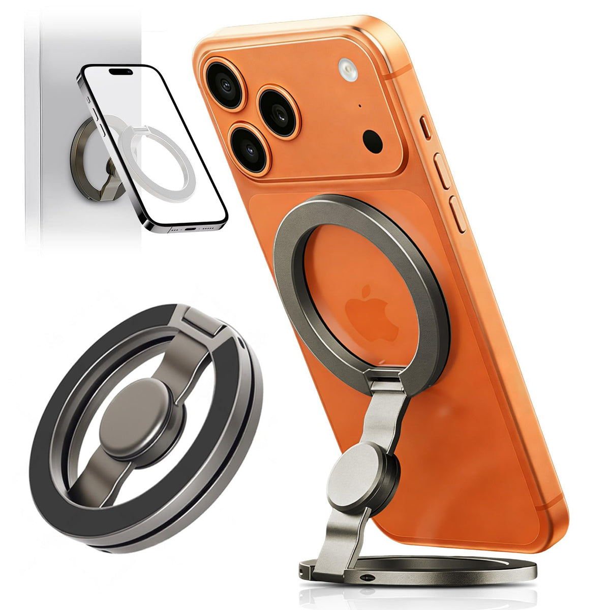 Magnetic Phone Holder for Magsafe,Magnetic Phone Grip for iPhone 12-17
