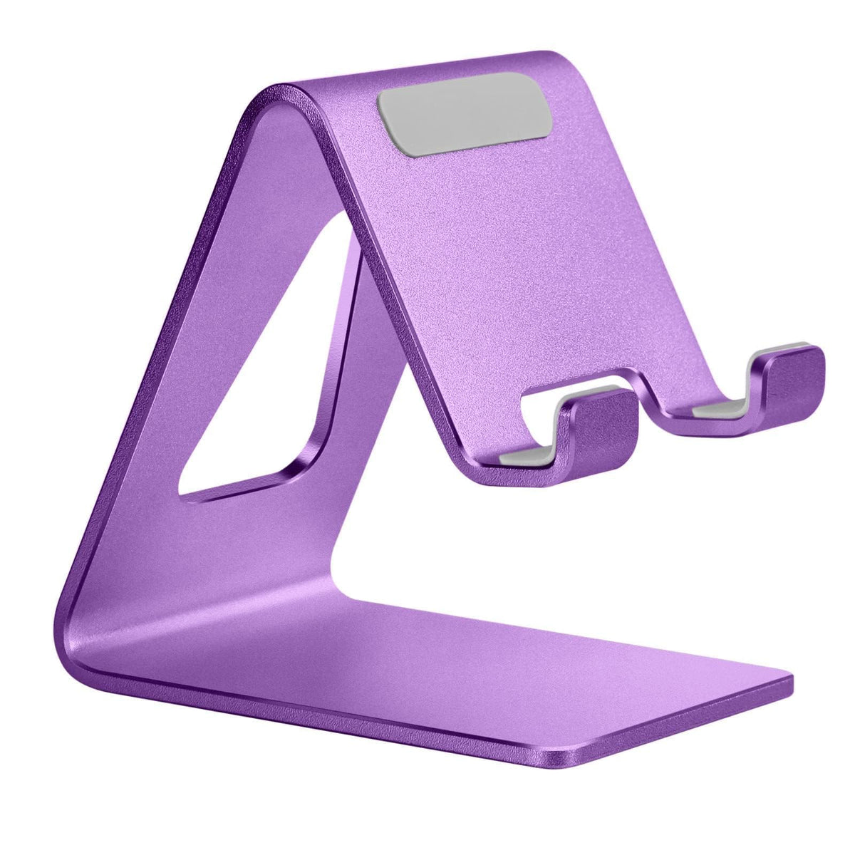 Aoviho Cell Phone Stand for Desk, Aluminum Phone Holder, Rose Gold