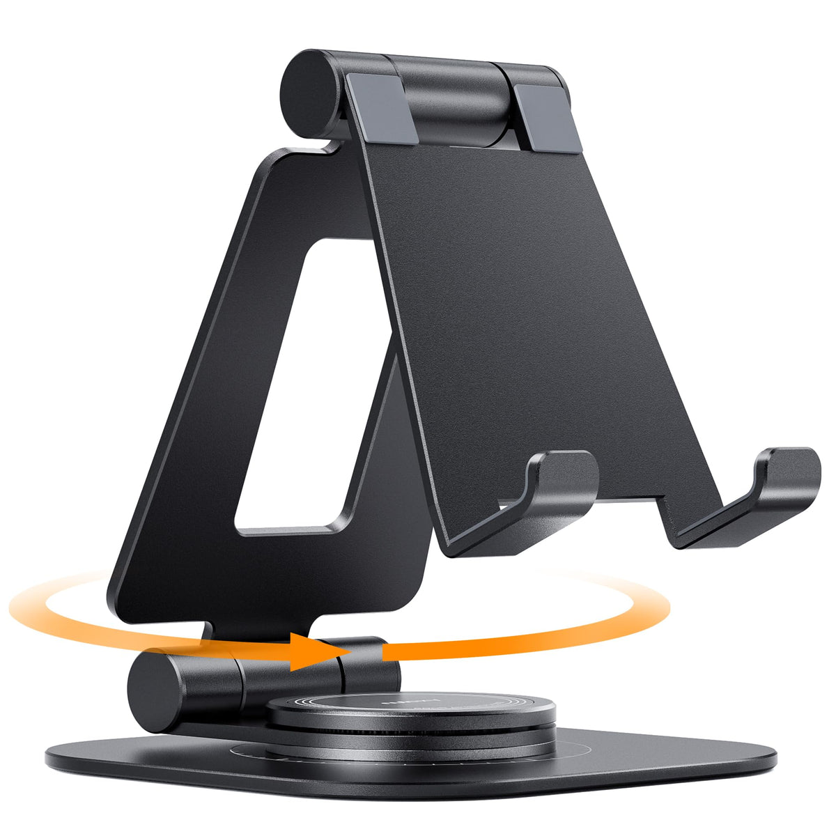 Nulaxy 360° Rotating Multi-Angle Adjustable Phone Stand, Charging-Friendly